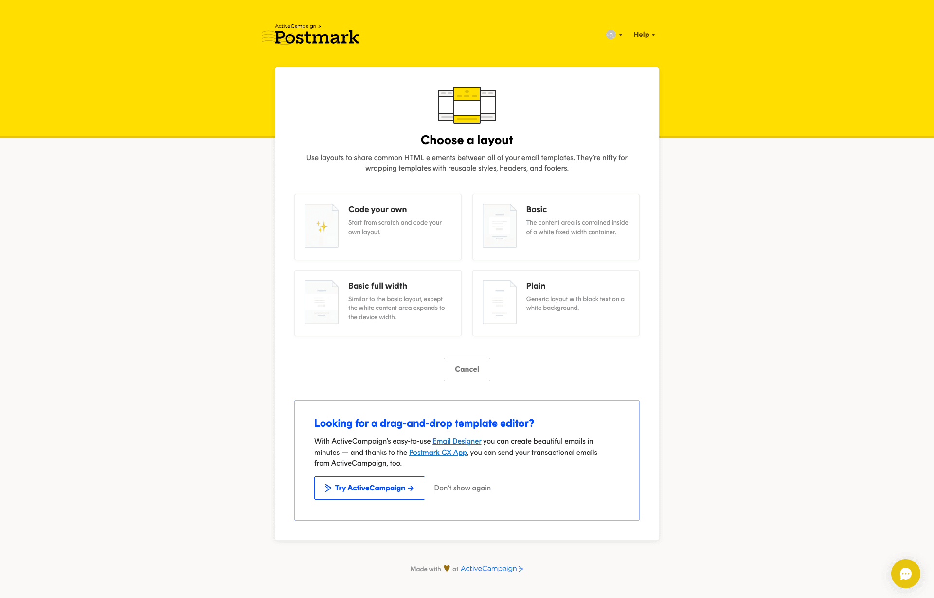 Postmark by ActiveCampaign